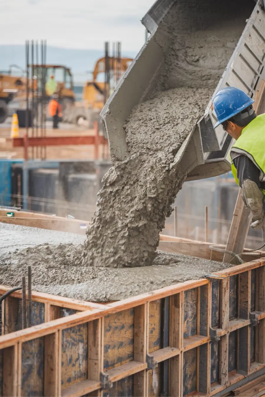 Concrete foundation construction